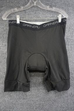 Garneau Padded Bike Shorts Mens XL Black Padded Bicycling